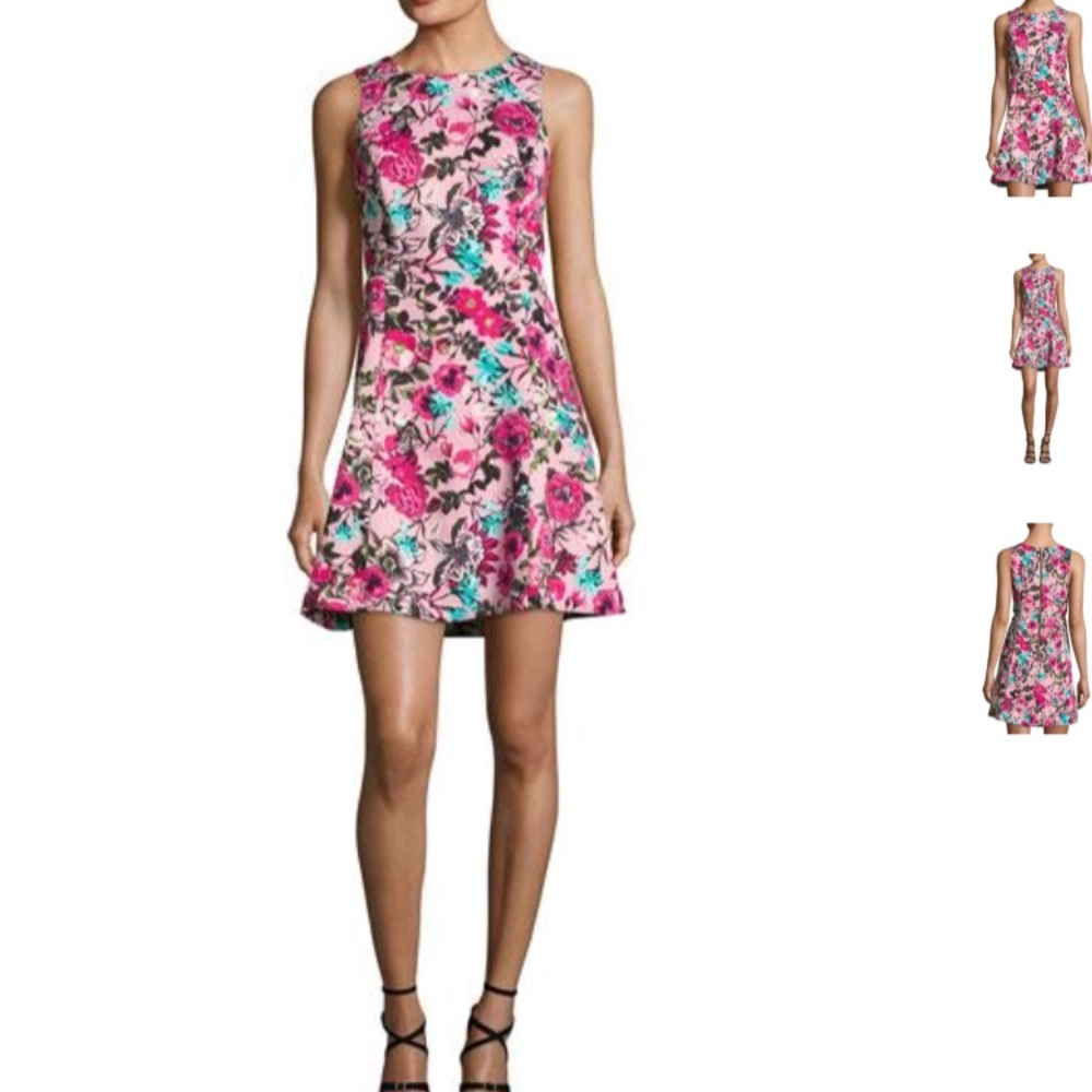 Pink Floral Dress